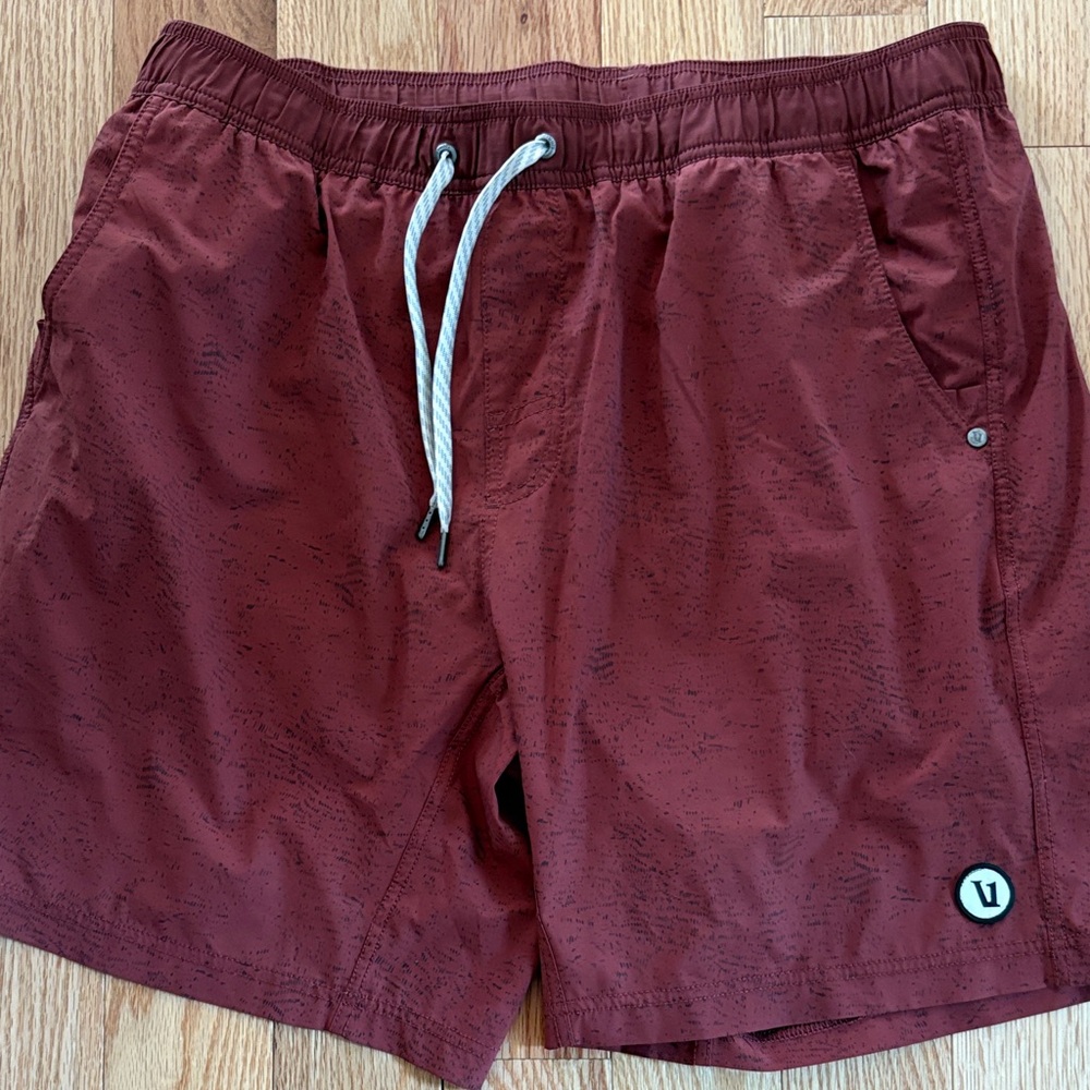 Vuori Maroon Kore Shorts
